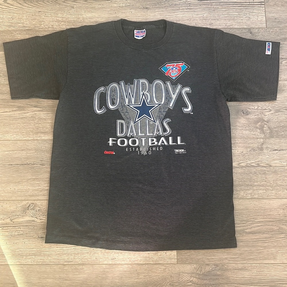 Vintage 1994 trench Dallas cowboys tshirt